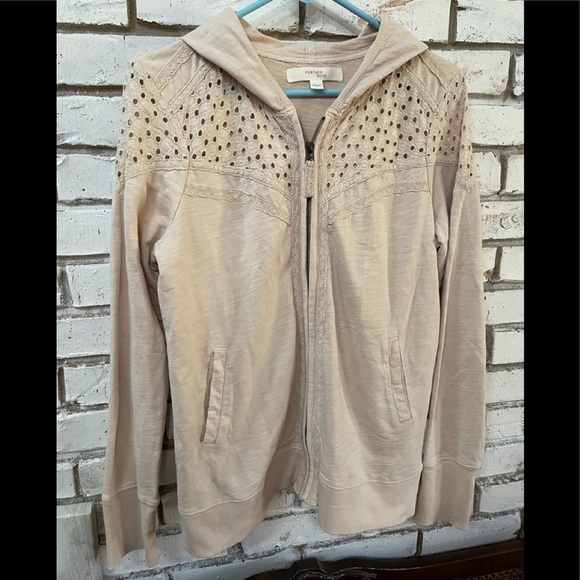 feather bone Tops - Feather Bone Zipper Hoodie